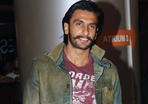 Ranveer Singh takes a train ride for 'Gunday'